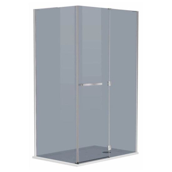 Душевая кабина Eger MEGERKA 599-330/1R 120*80*190 правая, тонированная 6мм