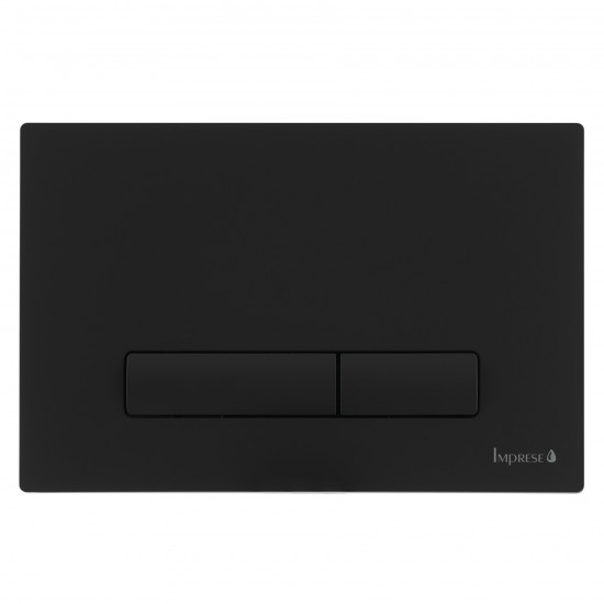 Панель смыва Imprese Black Soft Touch i9040ВOLIpure