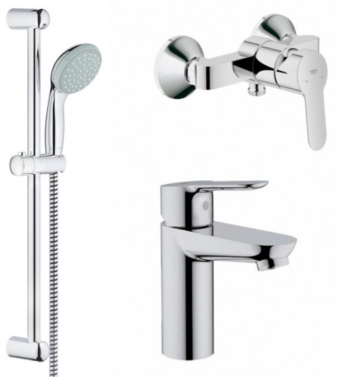 Набор смесителей Grohe BauEdge 123208S