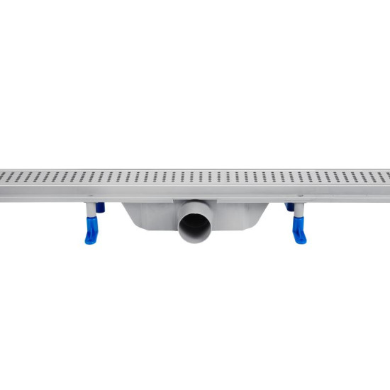 Линейный трап Qtap Dry FB304-800 с сухим затвором и нержавеющей решеткой 800х73