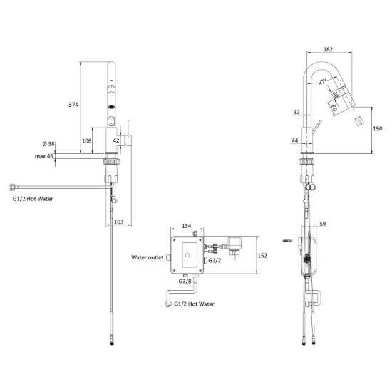 Кухонний змішувач Imprese SMART bio ZMK051901151