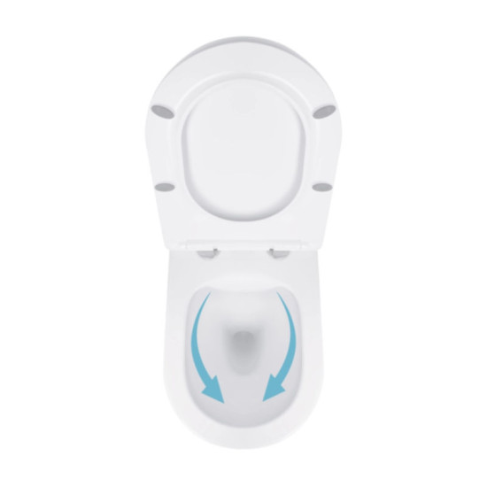 Унітаз підвісний Qtap Jay Soft-close QT07335176W