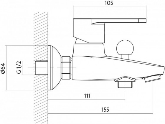 Набір змішувачів Cersanit Cari B245 (S601-125)