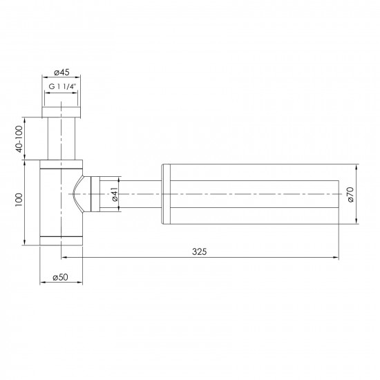 Сифон для раковини Imprese Brenta ZMK071901600