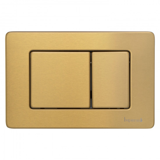 Панель смыва Imprese золото-сатин (i7112SG)