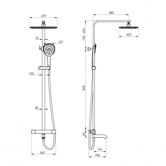 Душова система Imprese Centrum LT T-10300LT