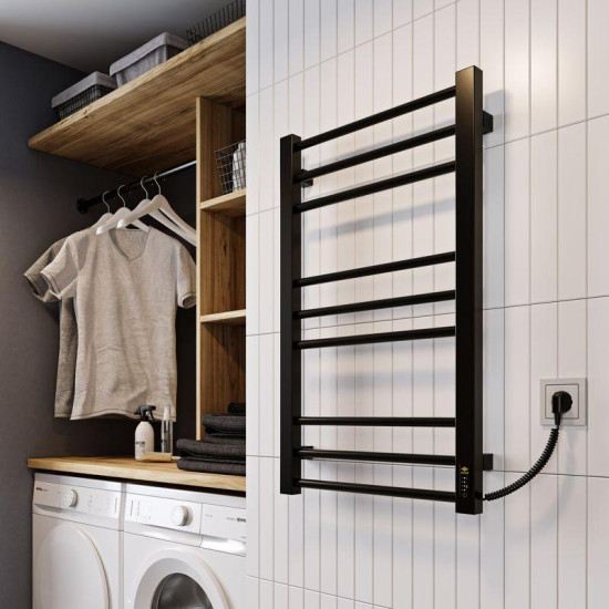 Рушникосушарка Kosser Степ 800х500/9 ER чорний