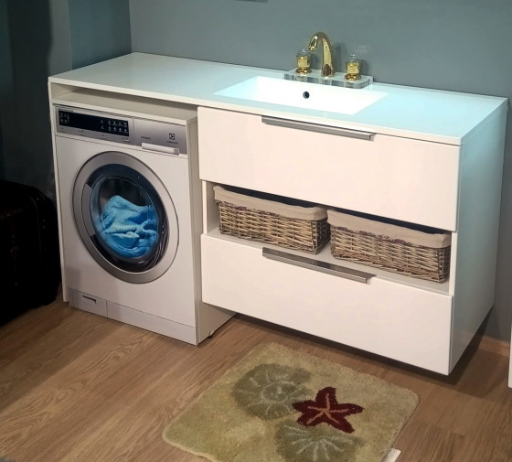 Тумба з умивальником Fancy Marble (Буль-Буль) Vivara 1245 R