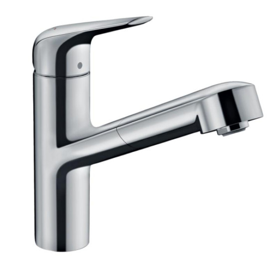 Кухонный смеситель с выдвижным изливом Hansgrohe Focus M42 71814000