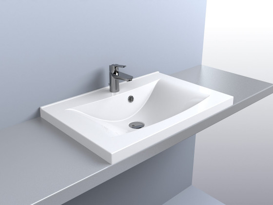 Раковина Fancy Marble (Буль-Буль) Lucia 700 (1307101)