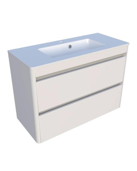 Тумба з умивальником Fancy Marble (Буль-Буль) Fiji-2 90 Annabelle