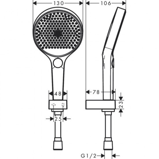 Душовий гарнітур Hansgrohe Rainfinity 26851700