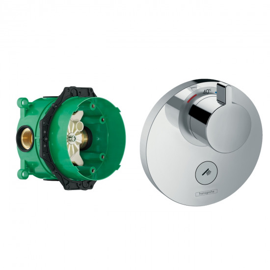 Змішувач для душу Hansgrohe ShowerSelect S 15742000 + iBox 01800180