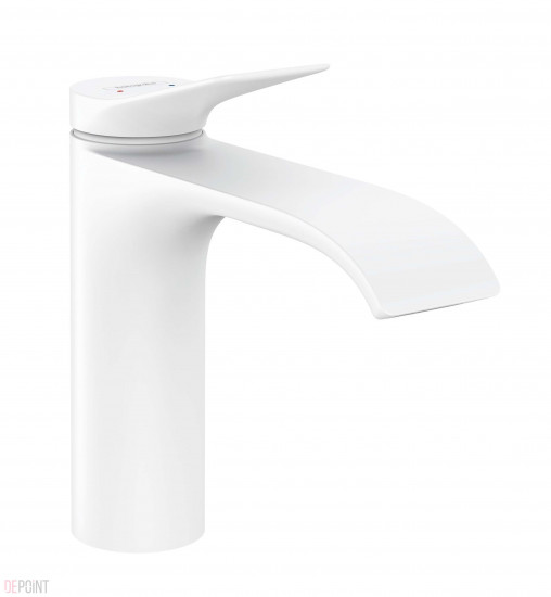 Смеситель для раковины Hansgrohe 75020700 белый матовый