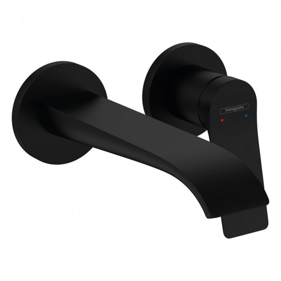 Смеситель для раковины скрытого монтажа Hansgrohe 75050670 черный матовый