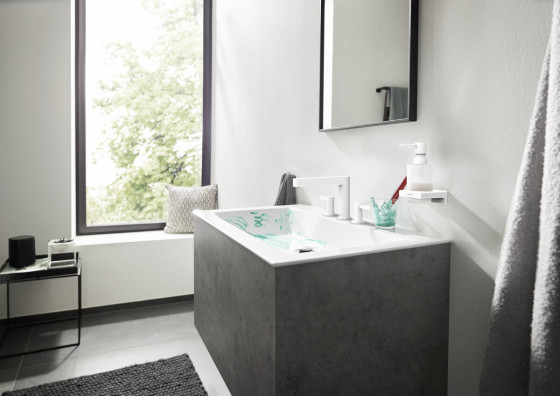 Дозатор рідкого мила Hansgrohe AddStoris 41745700 білий матовий