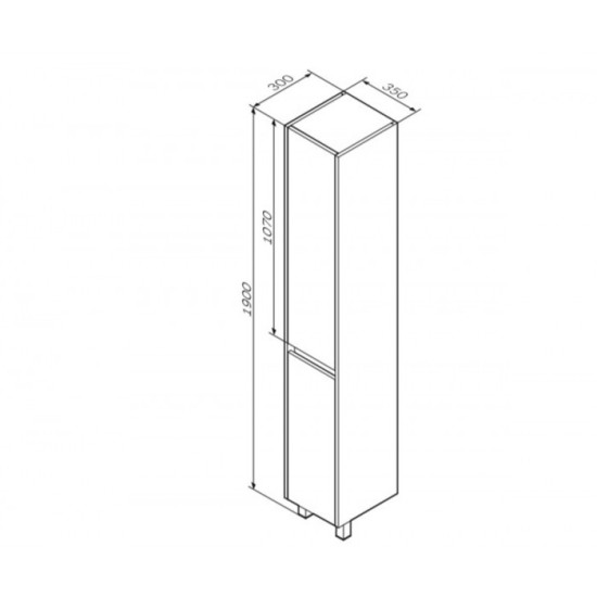 Пенал AM.PM Gem S 35 (M91CSL0356WF38)