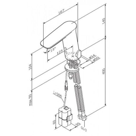 Смеситель для раковины AM.PM Inspire F50A02300