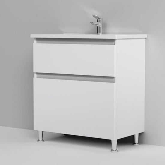 Тумба с умывальником AM.PM X-Joy (M85-FSX0802-WC0802WG38)