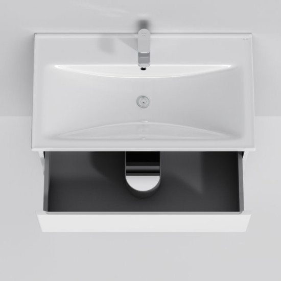 Тумба с умывальником AM.PM X-Joy (M85-FSX0802-WC0802WG38)