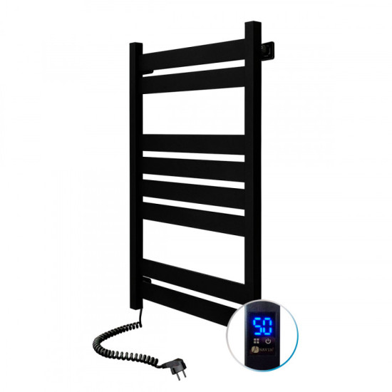 Рушникосушарка Navin Largo 500х800 Sensor 12-244153-5080 лівий (чорний муар)