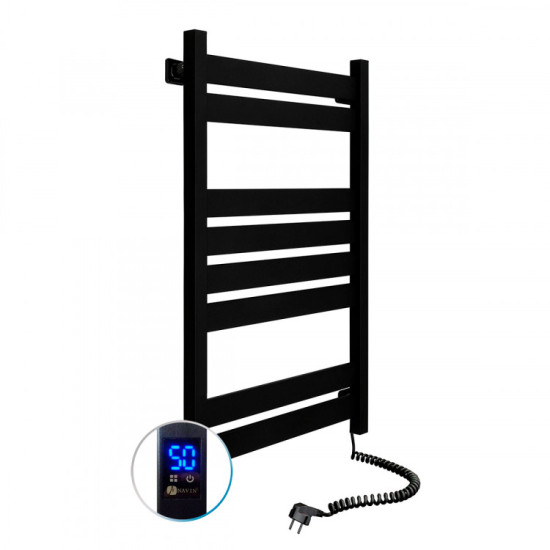 Полотенцесушитель Navin Largo 500х800 Sensor 12-244053-5080 правый (черный муар)