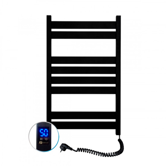 Полотенцесушитель Navin Largo 500х800 Sensor 12-244053-5080 правый (черный муар)