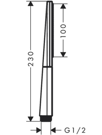 Лійка для ручного душу Hansgrohe Rainfinity 26866340