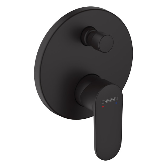 Смеситель скрытого монтажа для душа Hansgrohe Vernis Blend 71466670 черный матовый