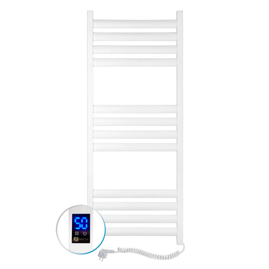 Полотенцесушитель Navin Ellipse 500х1200 Sensor 12-845053-5012 правый, таймер, белый бархат