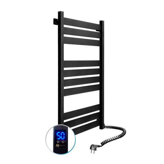 Рушникосушарка Navin Largo 500х1000 Sensor 12-244053-5010 правий, таймер, чорний муар