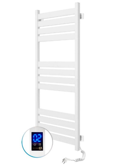 Рушникосушарка Navin Largo 500х1200 Sensor 12-844053-5012 правий, таймер, білий оксамит