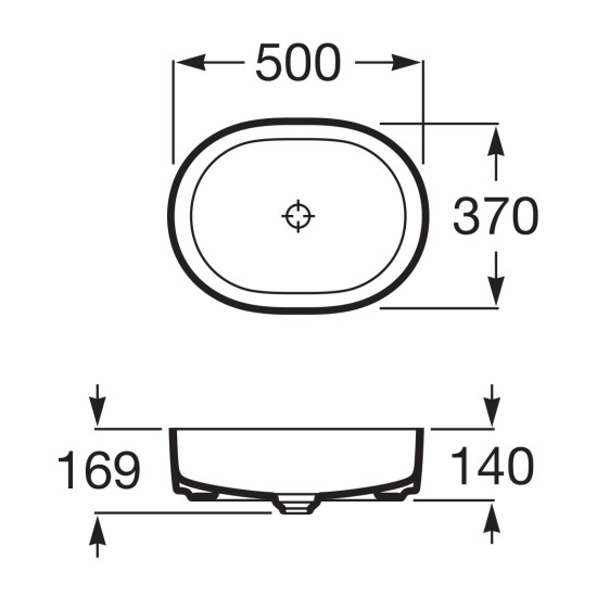 Раковина Roca Inspira Round A327520650