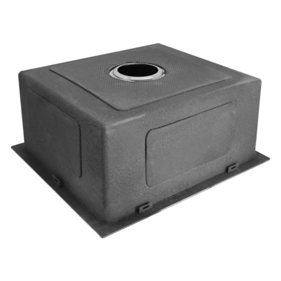 Кухонна мийка Kroner KRP Geburstet-4843HM (CV022799)