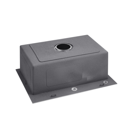 Кухонна мийка Kroner KRP PVD Schwarze-5843HM (CV022794)
