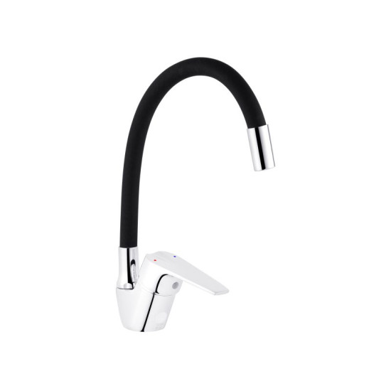 Кухонный смеситель Kroner KRM Odra-C032BLK (CV021167)