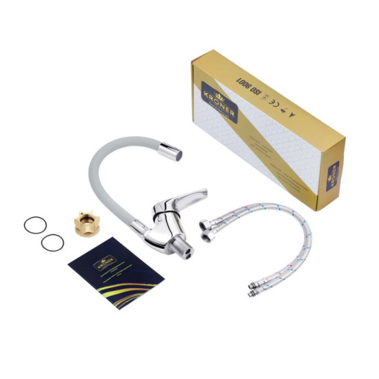 Кухонный смеситель Kroner KRM Odra-C032GRA (CV023772)