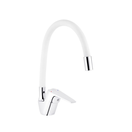 Кухонний змішувач Kroner KRM Odra-C032WHI (CV021173)