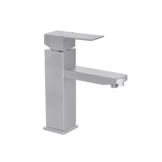 Смеситель для раковины Kroner KRP Edelstahl Kubus-ESG010 (CV023009)