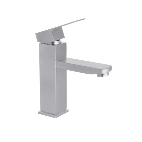 Смеситель для раковины Kroner KRP Edelstahl Kubus-ESG010 (CV023009)