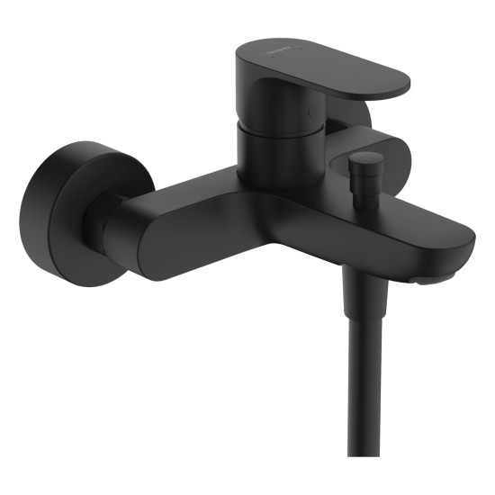 Смеситель для ванны Hansgrohe Rebris S 72440670 черный матовый