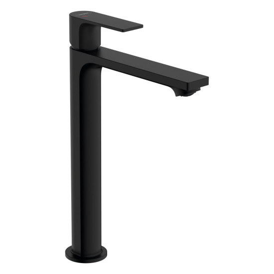 Змішувач для раковини Hansgrohe Rebris E 72581670 чорний матовий