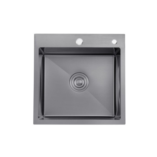 Кухонная мойка Kroner KRP PVD Schwarze-5050HM (CV022793)