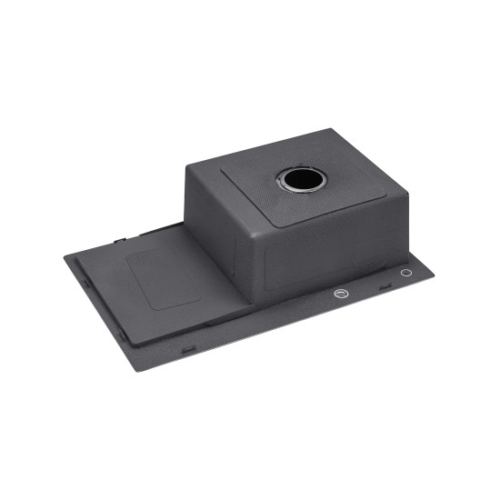 Кухонная мойка Kroner KRP PVD Schwarze-7849RHM (CV025279)