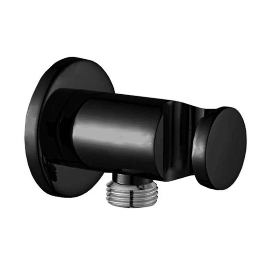 Шланговое подсоединение Paffoni Light (ZSUP031NO) черный матовый
