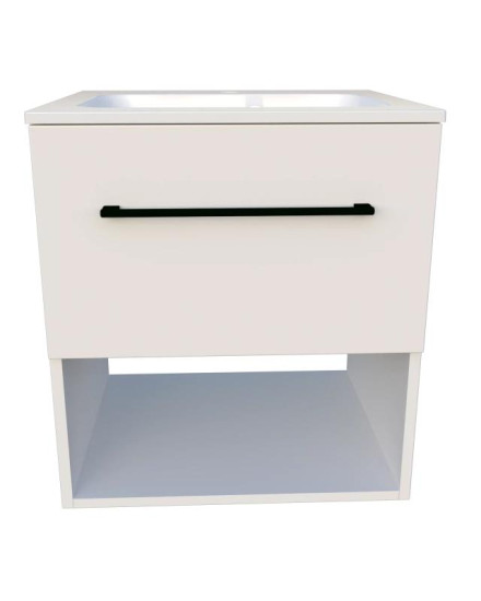 Тумба с раковиной Fancy Marble (Буль-Буль) Mill 500