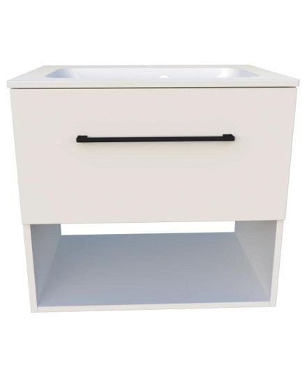 Тумба с раковиной Fancy Marble (Буль-Буль) Mill 600