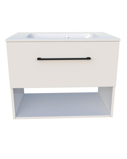 Тумба с раковиной Fancy Marble (Буль-Буль) Mill 700
