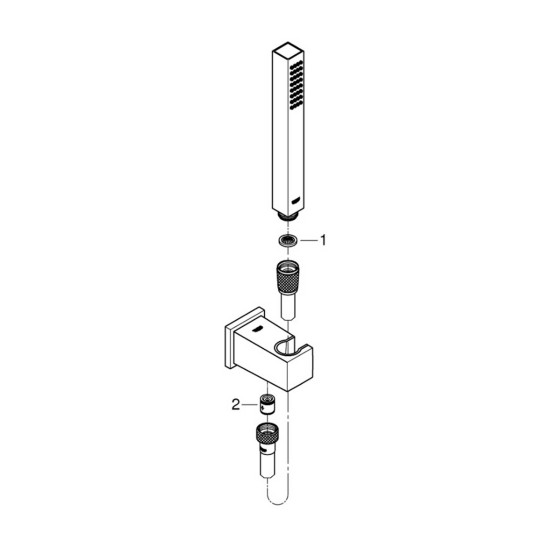 Душовий гарнітур Grohe Euphoria Cube Stick 26405000