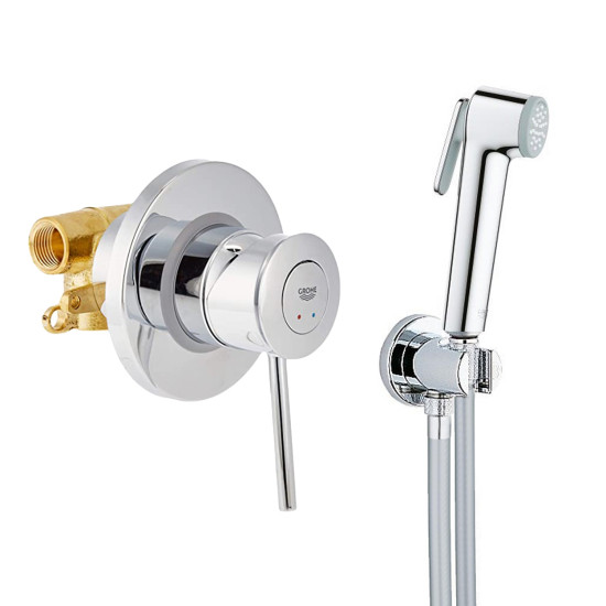 Гігіенічний душ зі змішувачем Grohe QuickFix BauClassic UA202606QF